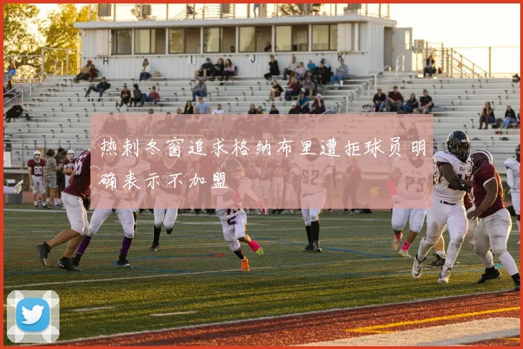热刺冬窗追求格纳布里遭拒球员明确表示不加盟